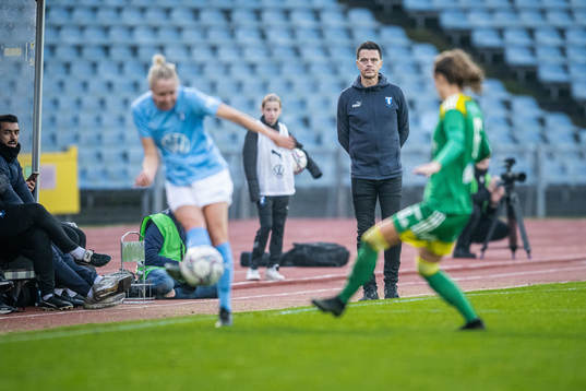 Malmö FFs tränare Fredrik Jahnfors