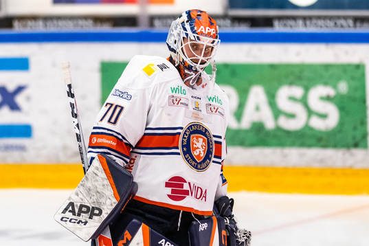 Växjös målvakt Adam Åhman