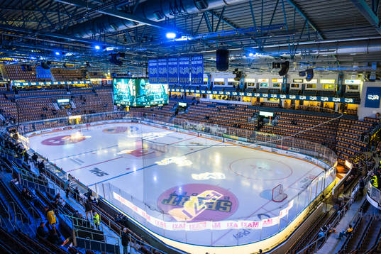 Husqvarna Garden innan ishockeymatchen i SHL mellan HV71