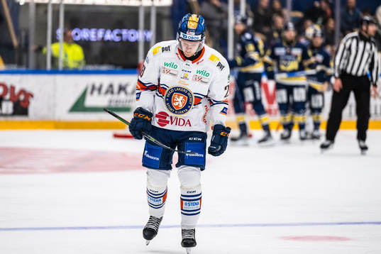 Växjös Hugo Gustafsson  deppar