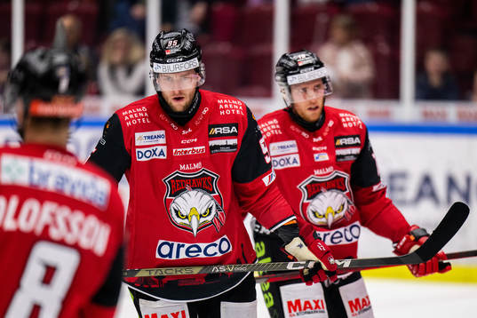 Malmö Redhawks Carl Persson deppar