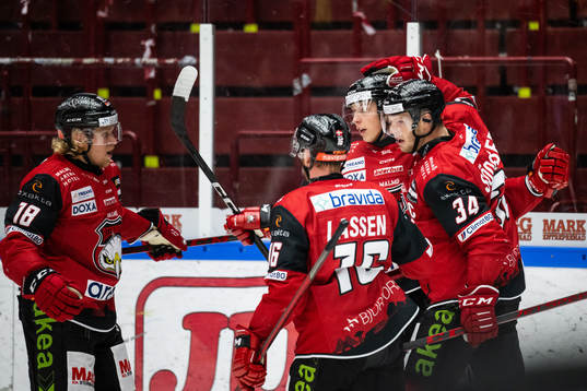Malmö Redhawks William Von Barnekow jublar