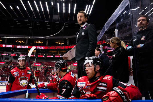 Malmö Redhawks tränare Tomas Kollar
