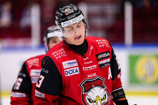 Malmö Redhawks Fredrik Händemark deppar