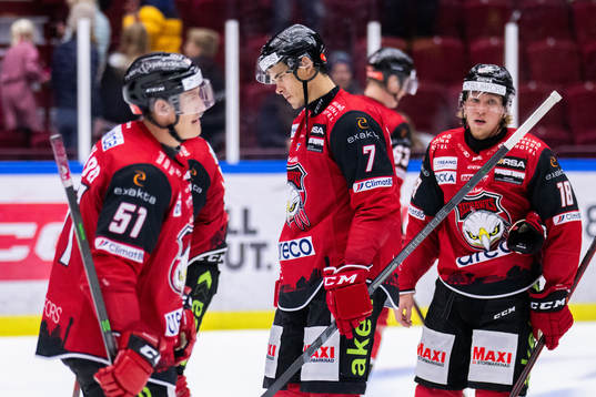 Malmö Redhawks Oliver Lauridsen deppar