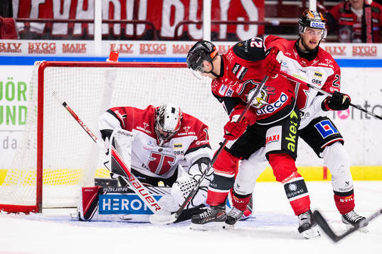 Malmö Redhawks Ponthus Westerholm oroar mot Örebros