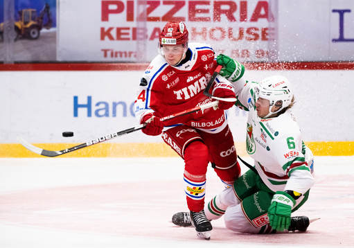 Timrås Erik Walli Walterholm och Rögles Tony Sund