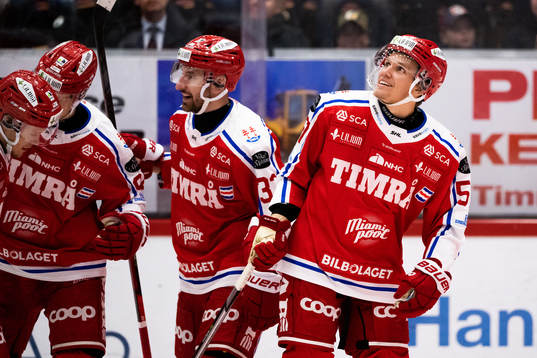 Timrås Anton Lander jublar