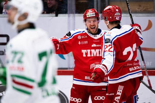 Timrås Jacob Blomqvist jublar