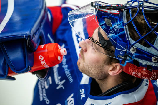 Oskarshamns målvakt Tim Juel
