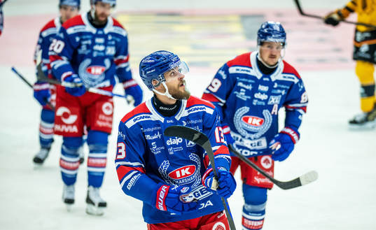 Oskarshamns Jiri Smejkal jublar