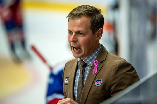 Oskarshamns tränare Martin Filander
