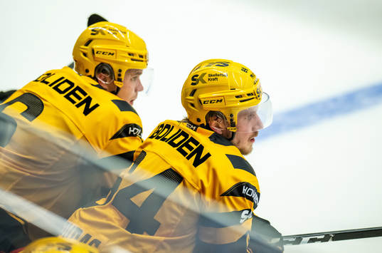 Skellefteås Måns Forsfjäll och Jonathan Pudas deppar