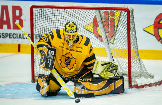 Skellefteås målvakt Gustaf Lindvall
