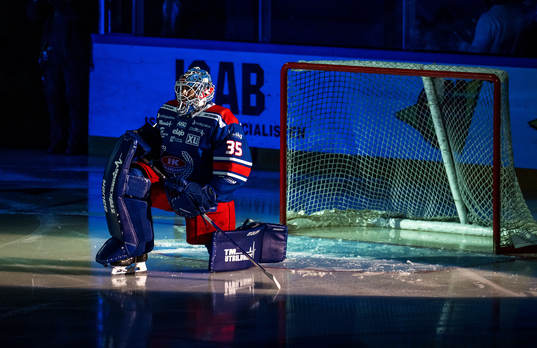Oskarshamns målvakt Joe Cannata