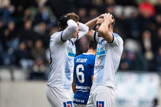 Gefles Jesper Carström och Leo Englund deppar