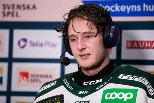 Färjestads målvakt Dennis Hildeby