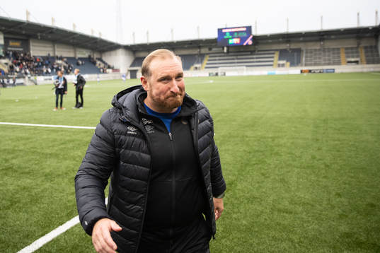 Gefles tränare Mikael Bengtsson