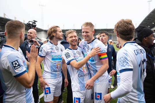 Gefles Daniel Eliasson, Christoffer Aspgren och Martin