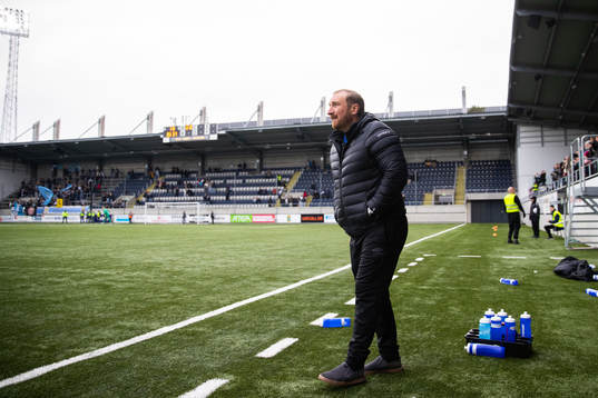 Gefles tränare Mikael Bengtsson