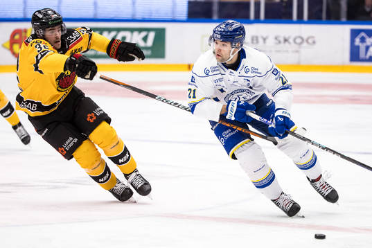 Luleås Oscar Engsund och Leksands John Quenneville