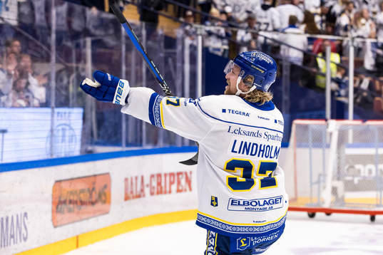 Leksands Anton Lindholm jubel