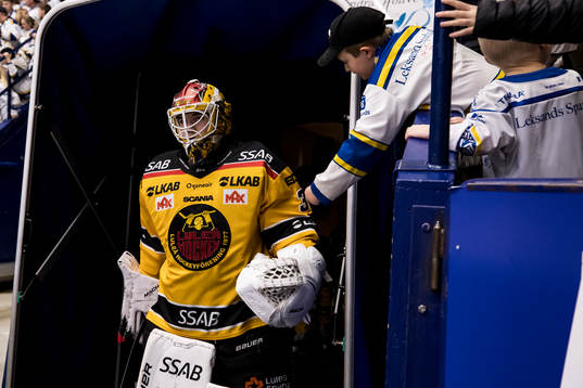 Luleås målvakt Matteus Ward