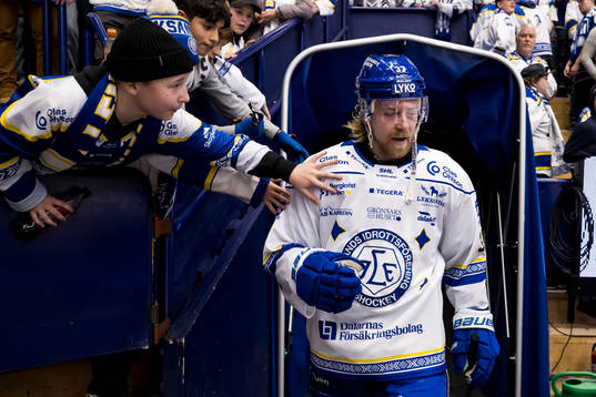 Leksands Anton Lindholm jubel
