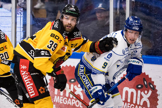 Luleås Pontus Själin och Leksands Patrik Zackrisson