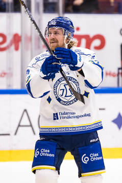 Leksands Anton Lindholm jubel