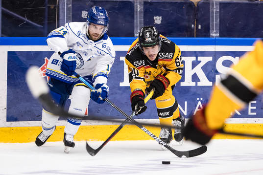 Leksands Oskar Lang och Luleås Julius Honka