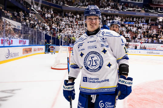 Leksands Martin Karlsson jubel