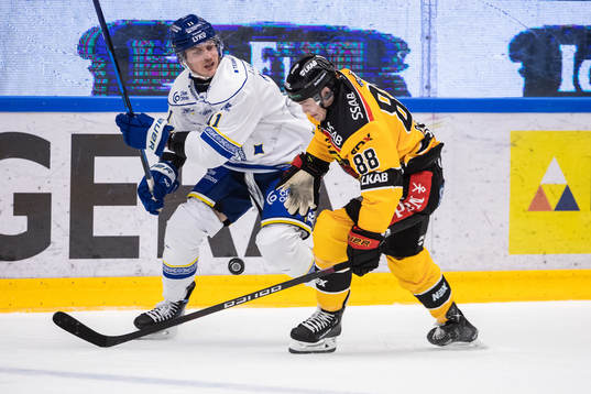 Leksands Martin Karlsson och Luleås Joonas Rask