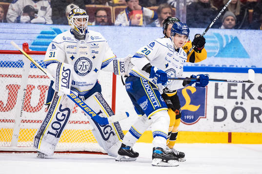 Luleås Brendan Shinnimin och Leksands Lian Bichsel