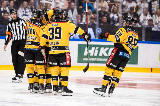 Luleås spelarna jubel