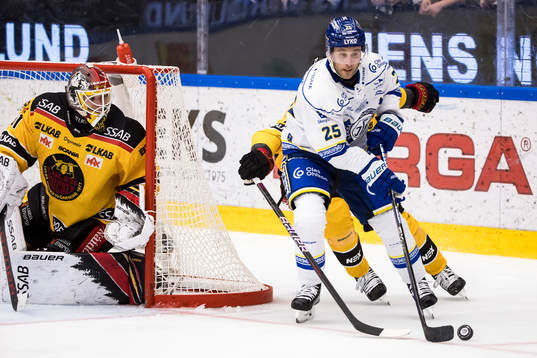 Leksands Carter Camper och Luleås målvakt Matteus Ward