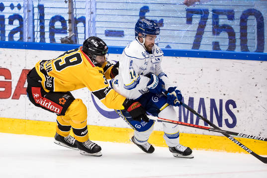 Luleås Pontus Själin och Leksands Oskar Lang
