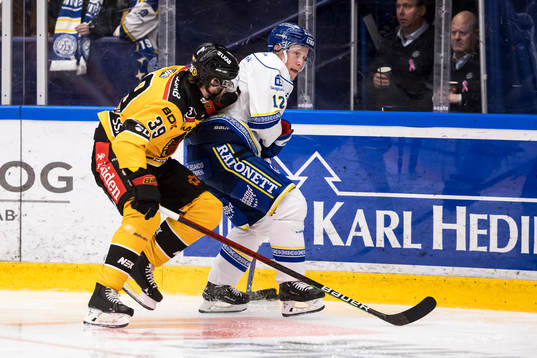 Luleås Pontus Själin och Leksands Kalle Östman