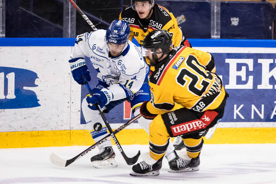 Leksands Oskar Lang och Luleås Jack Connolly