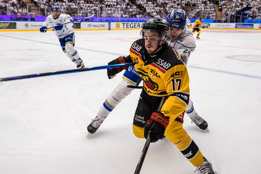 Luleås Isac Brännström och Leksands Lian Bichsel