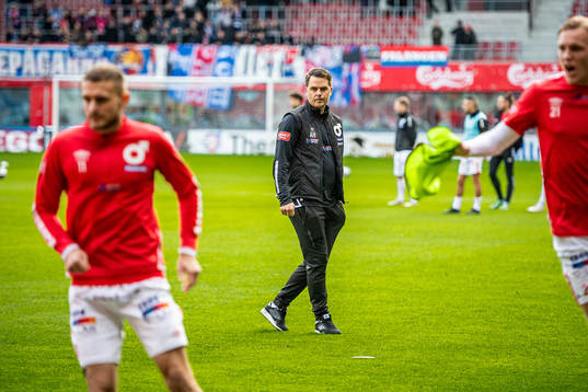 Degerfors tränare Andreas Holmberg