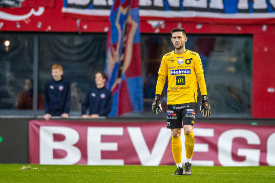 Degerfors målvakt Jeffrey Gal