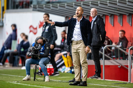 Helsingborgs tränare Mattias Lindström