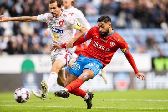Helsingborgs Amin Al-Hamawi gör 1-1
