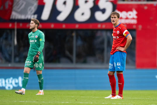 Helsingborgs Thomas Rogne deppar