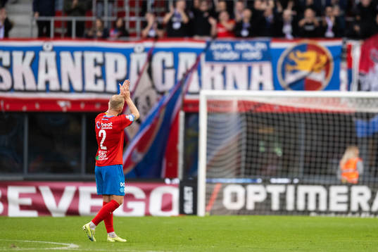 Helsingborgs Philip Rejnhold tackar publiken