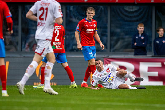 Degerfors Nikola Djurdjic har ont