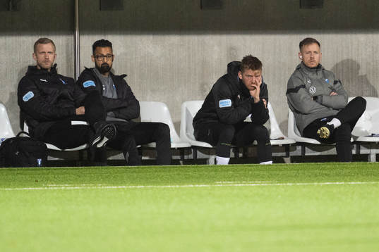 Malmö FFs Anders Christiansen deppar
