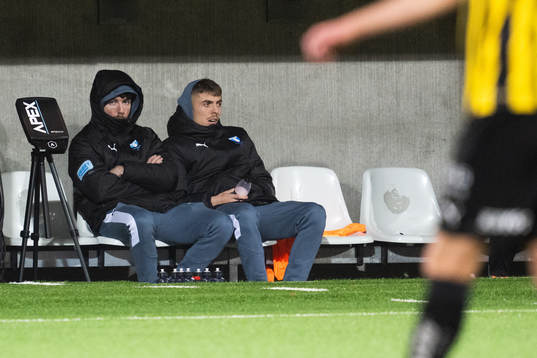 Malmö FFs Erdal Rakip och Patriot Sejdiu deppar