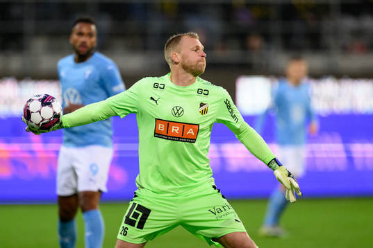 Häckens målvakt Peter Abrahamsson